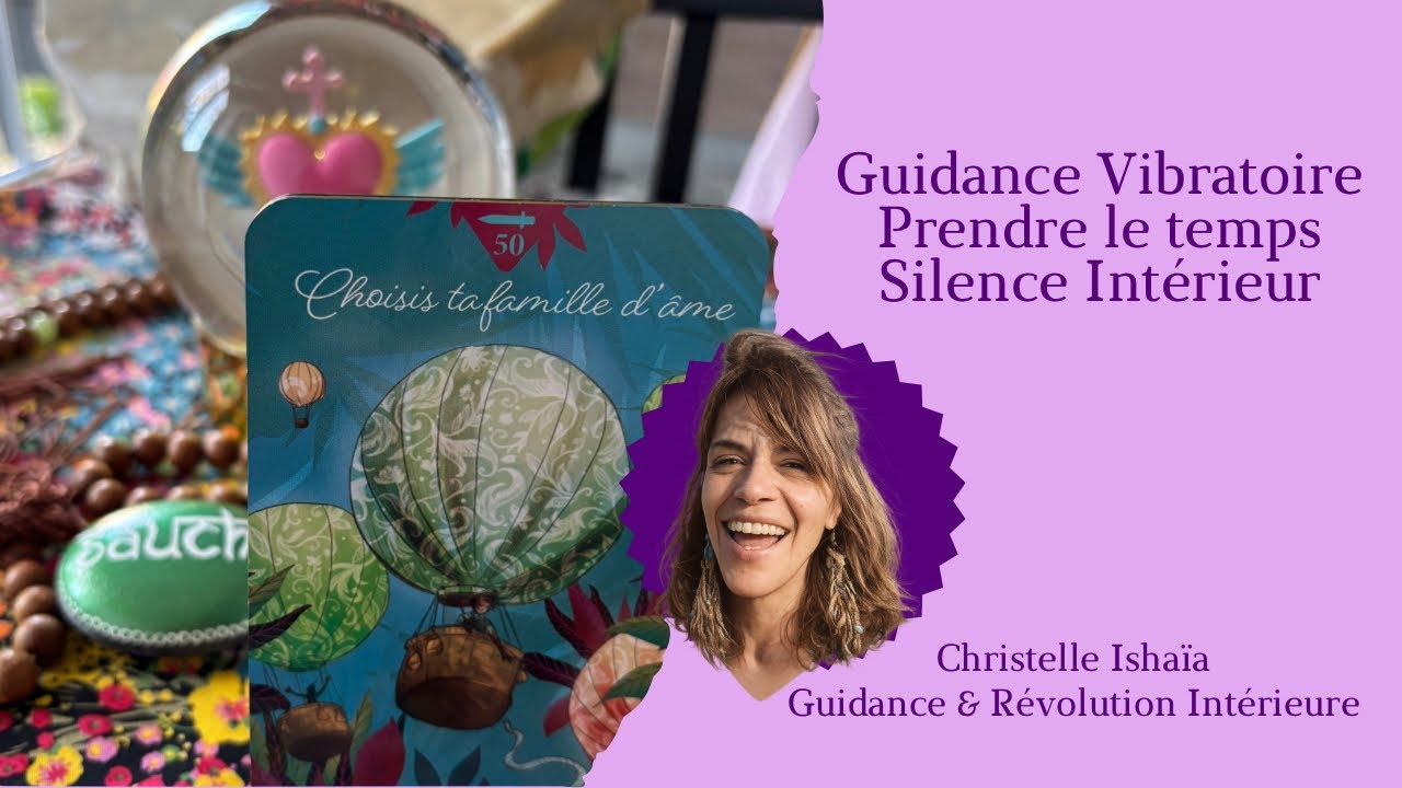 🌬️🪽☯️Prendre le temps, Silence intérieur.Guidance vibratoire☯️🪽🌬️￼