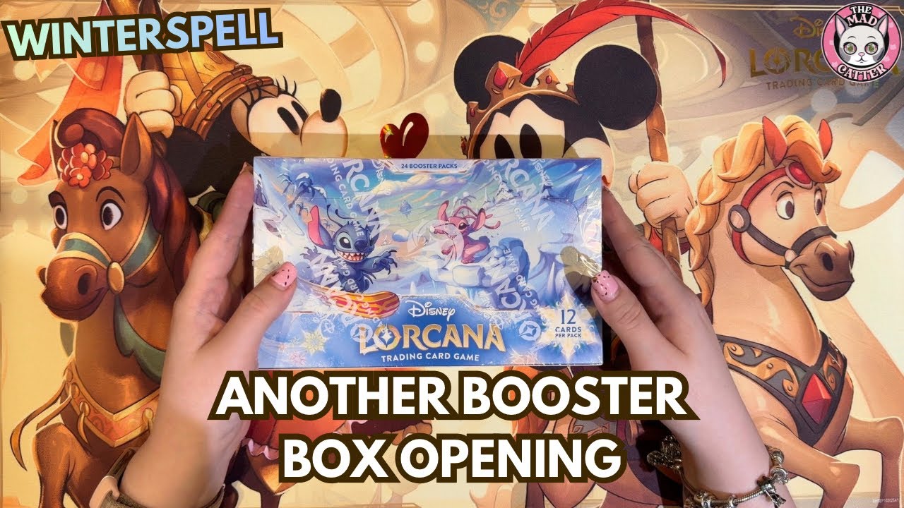 Another Lorcana Winterspell Box Opening - I Should Know These Cards by Now!