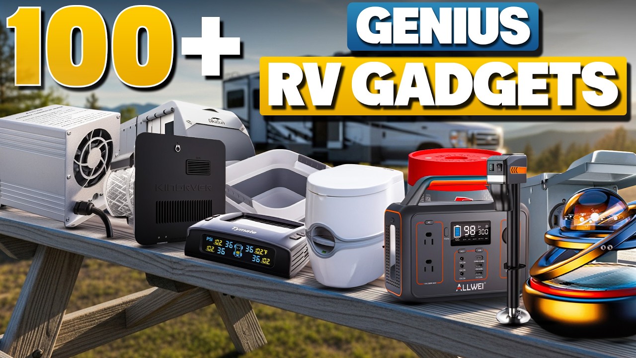100+ Genius RV Gadgets & Accessories on Amazon That Will Make Your RV Life Super Easy