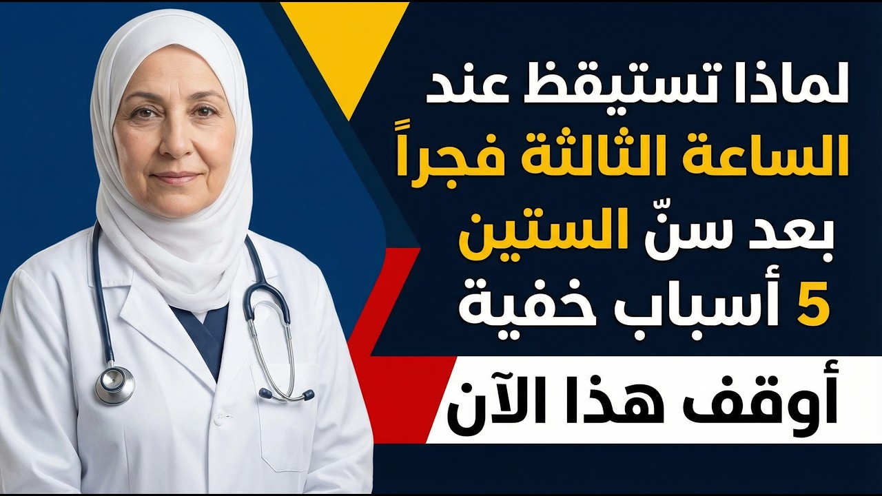 5 أسباب تجعلك تستمر في الاستيقاظ عند الساعة الثالث