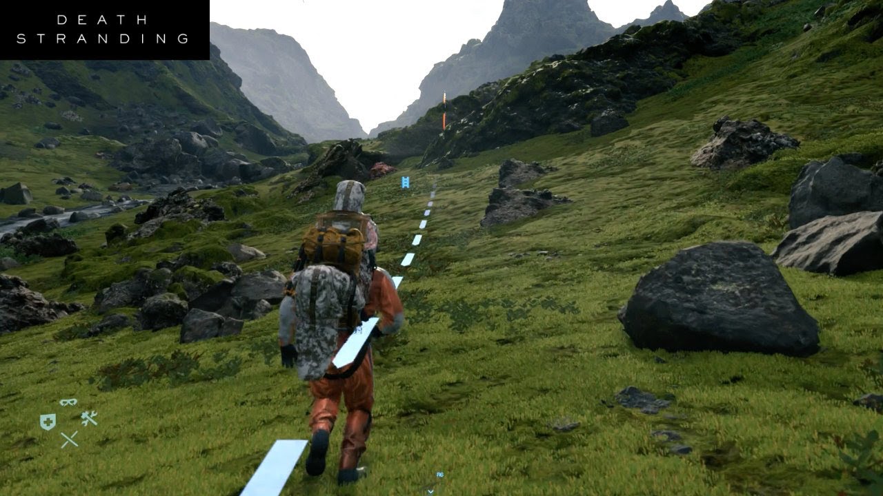 Как использовать систему маркеров на карте Death Stranding
