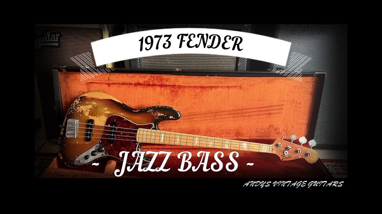 1973 FENDER JAZZ BASS - Andy's Vintage Guitars