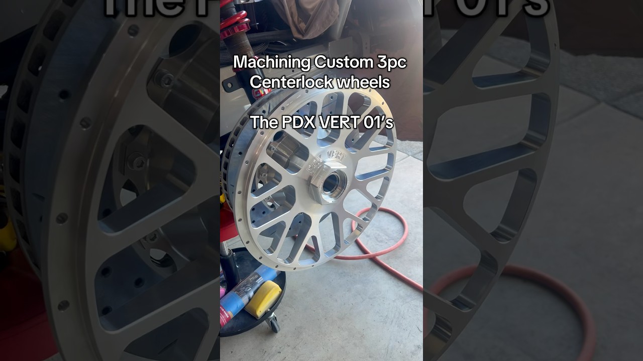 Making my dream wheels! #centerlock #wheels #bmw #porsche #cars