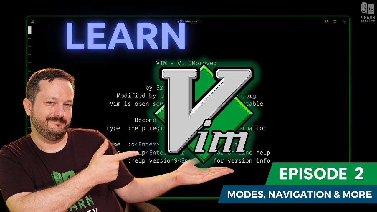 Vim Essentials: Linux Editing Made Simple (Episode 2  - Modes & Navigation)