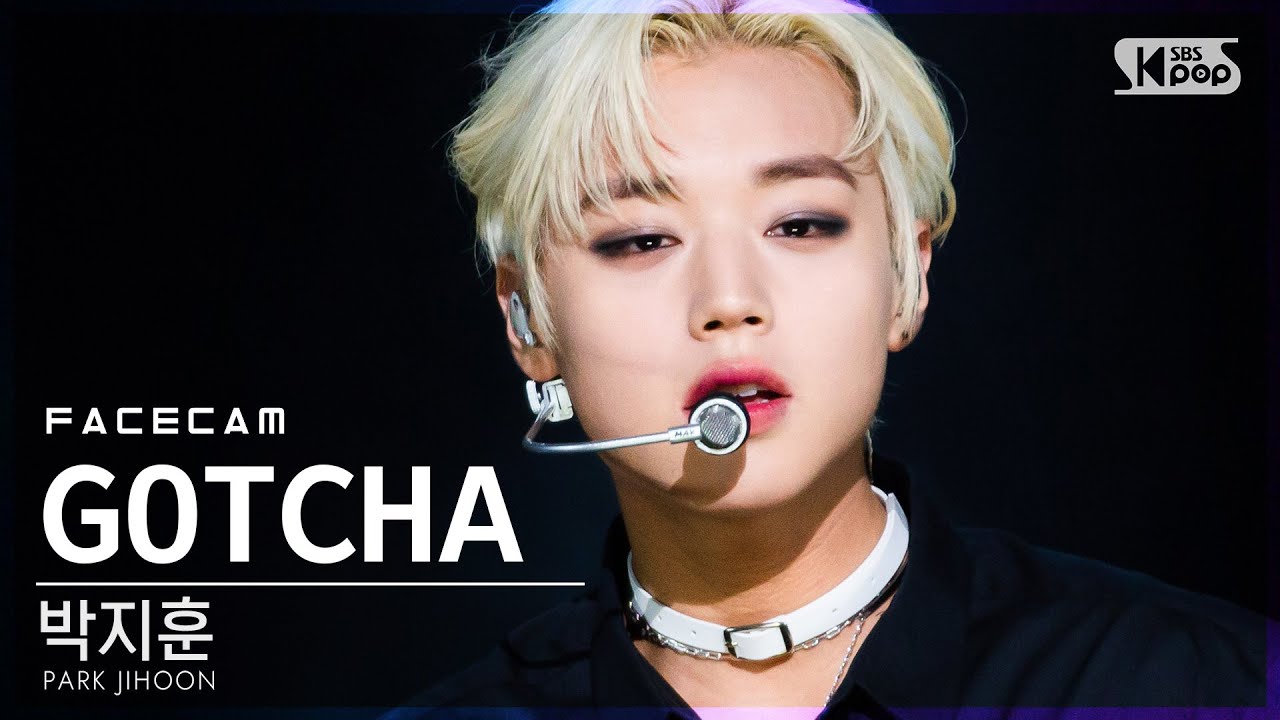 [페이스캠4K] 박지훈 'GOTCHA' (PARK JIHOON FaceCam)│@SBS Inkigayo_2020.11.08.