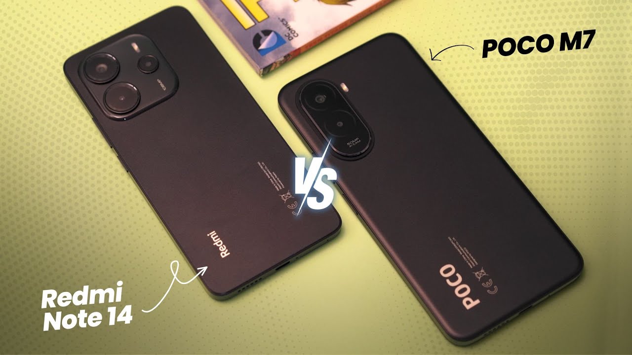 POCO M7 vs. Redmi Note 14 | The Better Entry-level Pick?