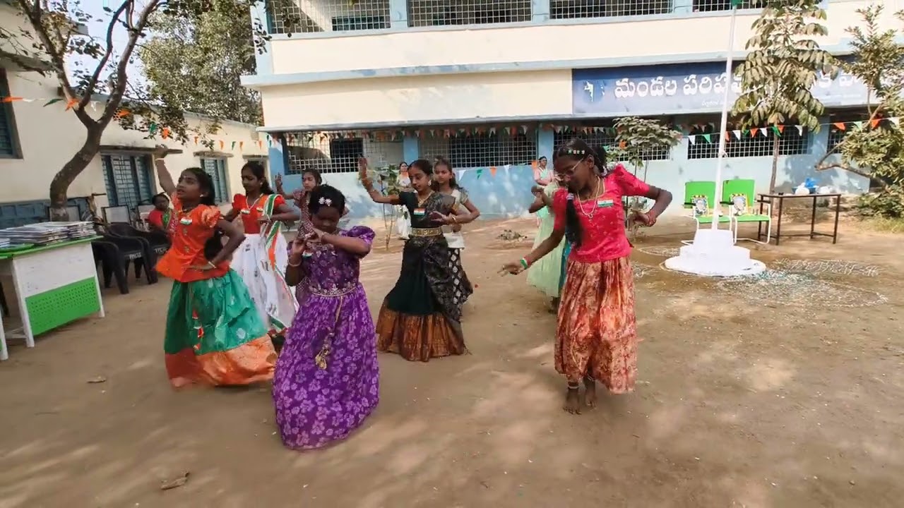 Jagathi sigalo dance @ Mpps Medipally 