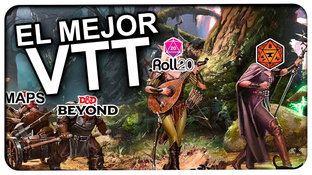 ¿Cuál es el Mejor TABLERO VIRTUAL para tus Partidas de Rol?