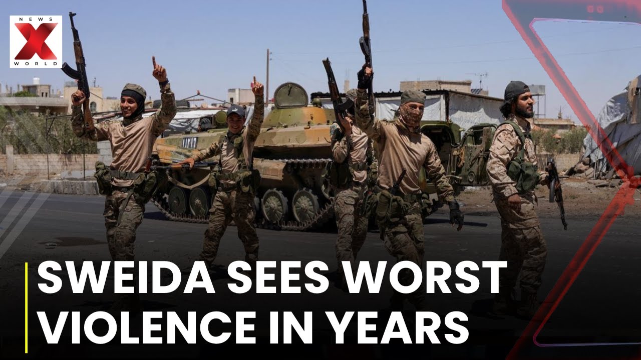 Syrian Forces Move In After Sweida Violence | Druze Conflict | NewsX World