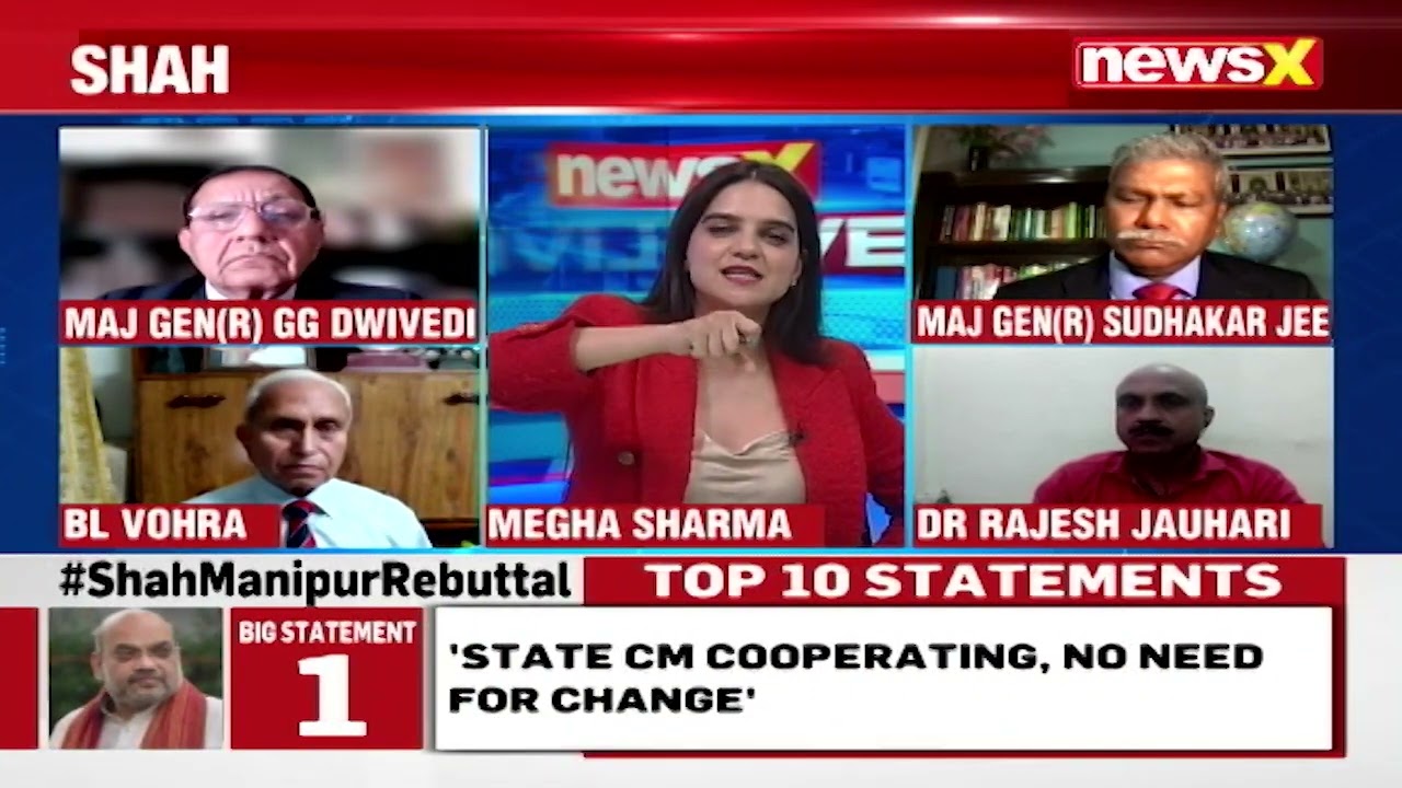HM Shah Details Manipur Action Plan | What Is Being Done, What's Next? | NewsX