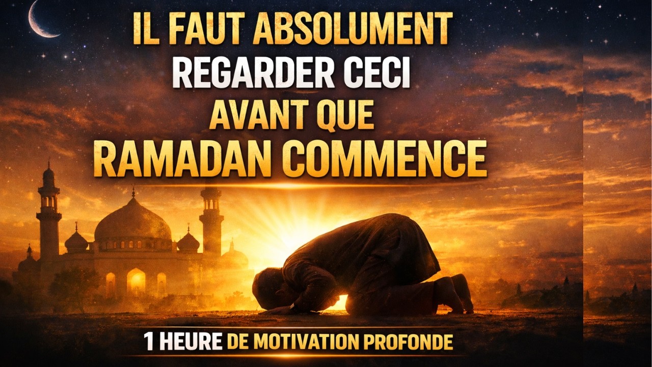 1 Heure de Motivation Profonde pour le Ramadan | Transformez Votre Cœur ce Ramadan