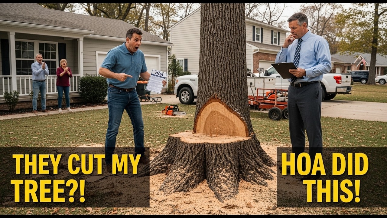 They Cut My 200-Year-Old Tree — The HOA Regretted It Instantly