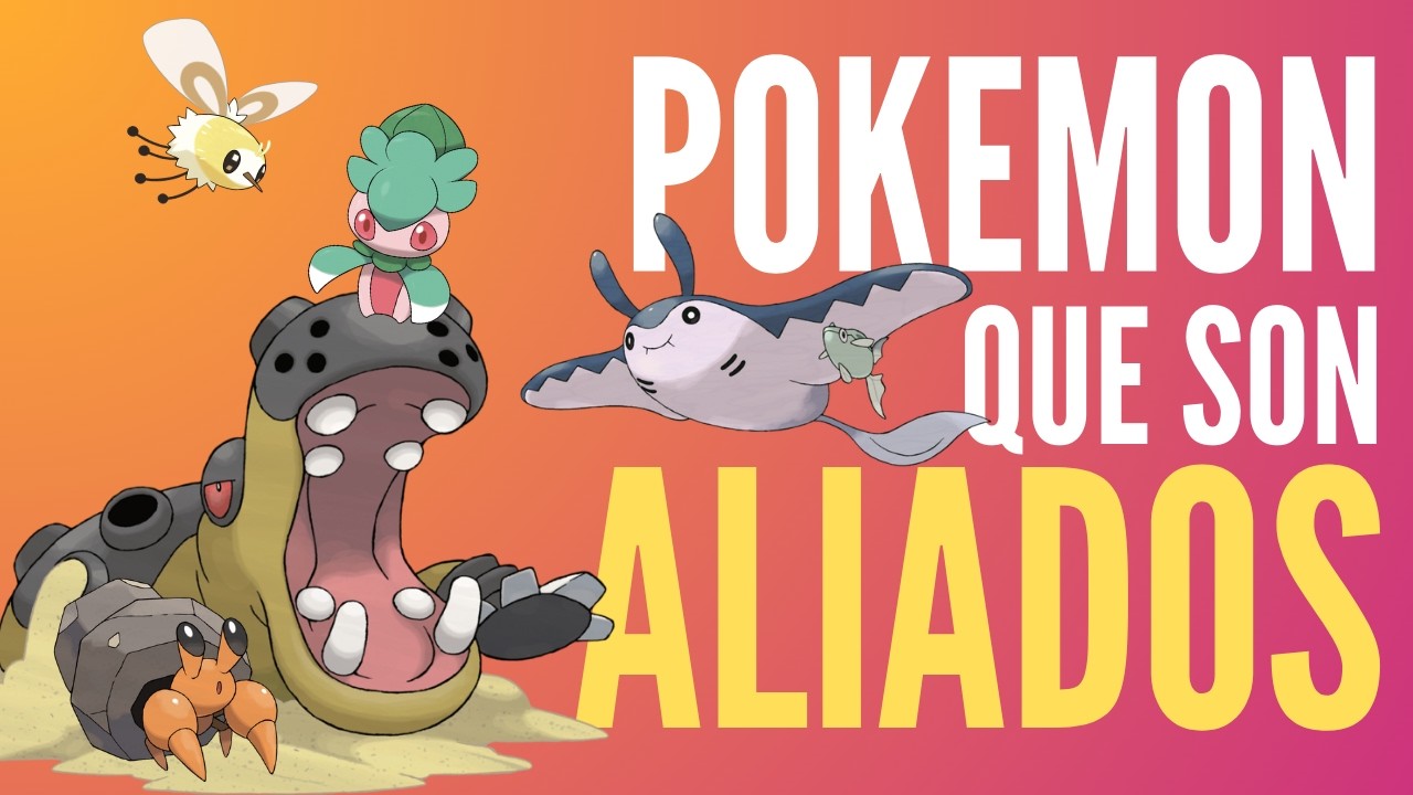 Especies en Pokémon que son ALIADOS