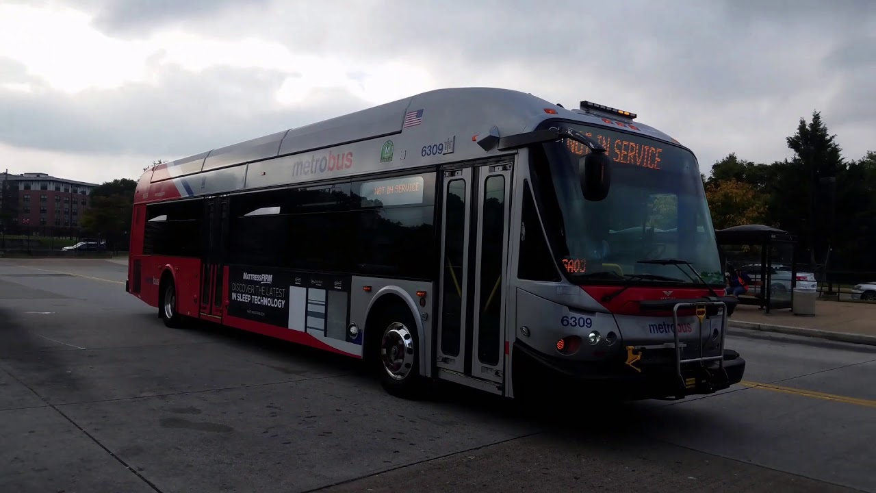 Washington DC area transit buses and trains! compilation #2 September 2017