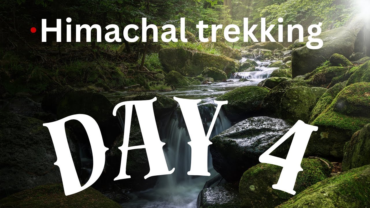 Himachal Trekking Day 4th ajj apna trek krr liya waterfall ki trf mazza he aa gya gys enjoy kro..