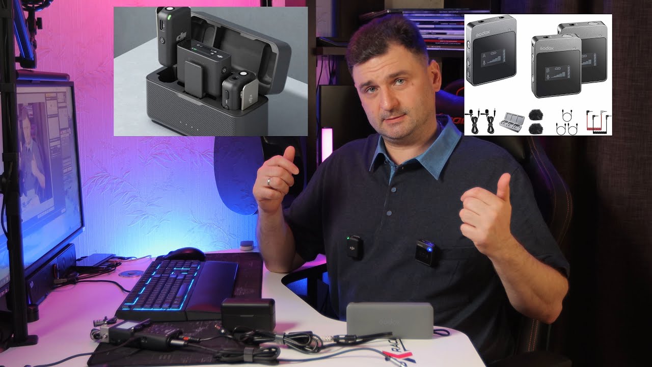 Тест микрофонов DJI и Godox