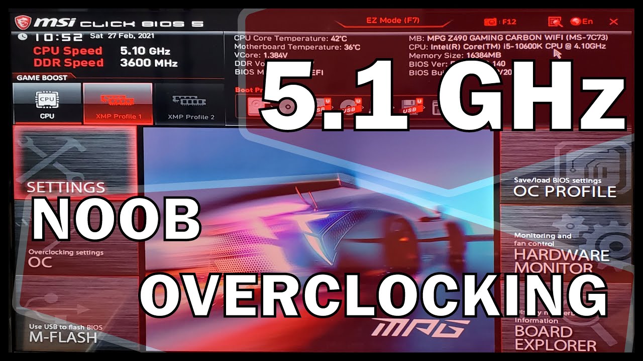 How to overclock a CPU the easy way!