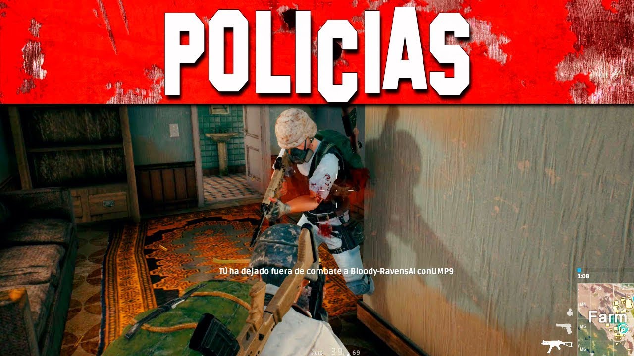 SOMOS POLICIAS!! PLAYERUNKNOWN'S BATTLEGROUNDS (PUBG) con Vegetta
