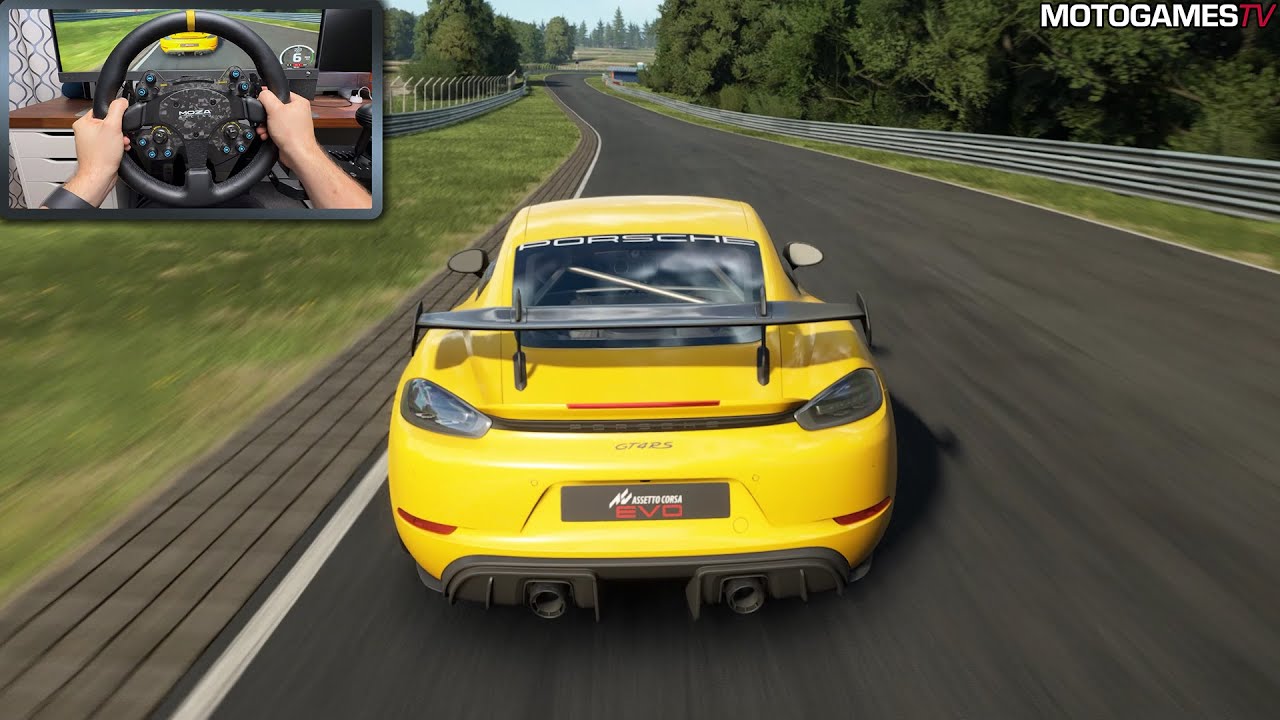 Assetto Corsa EVO - Porsche 718 Cayman GT4 RS at Nordschleife Touristenfahrten