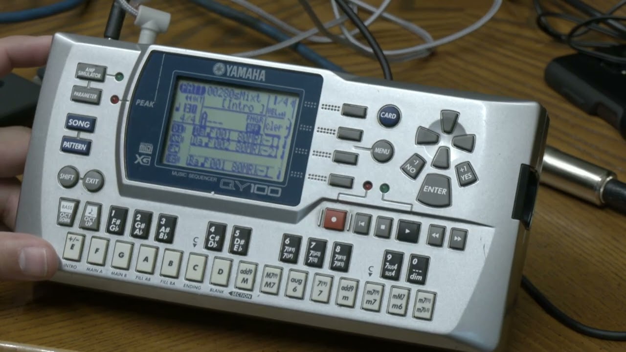Shon's World of Synths, Computers and AV: Episode 6: Thoughts on the Yamaha QY100 and Boss DR 670