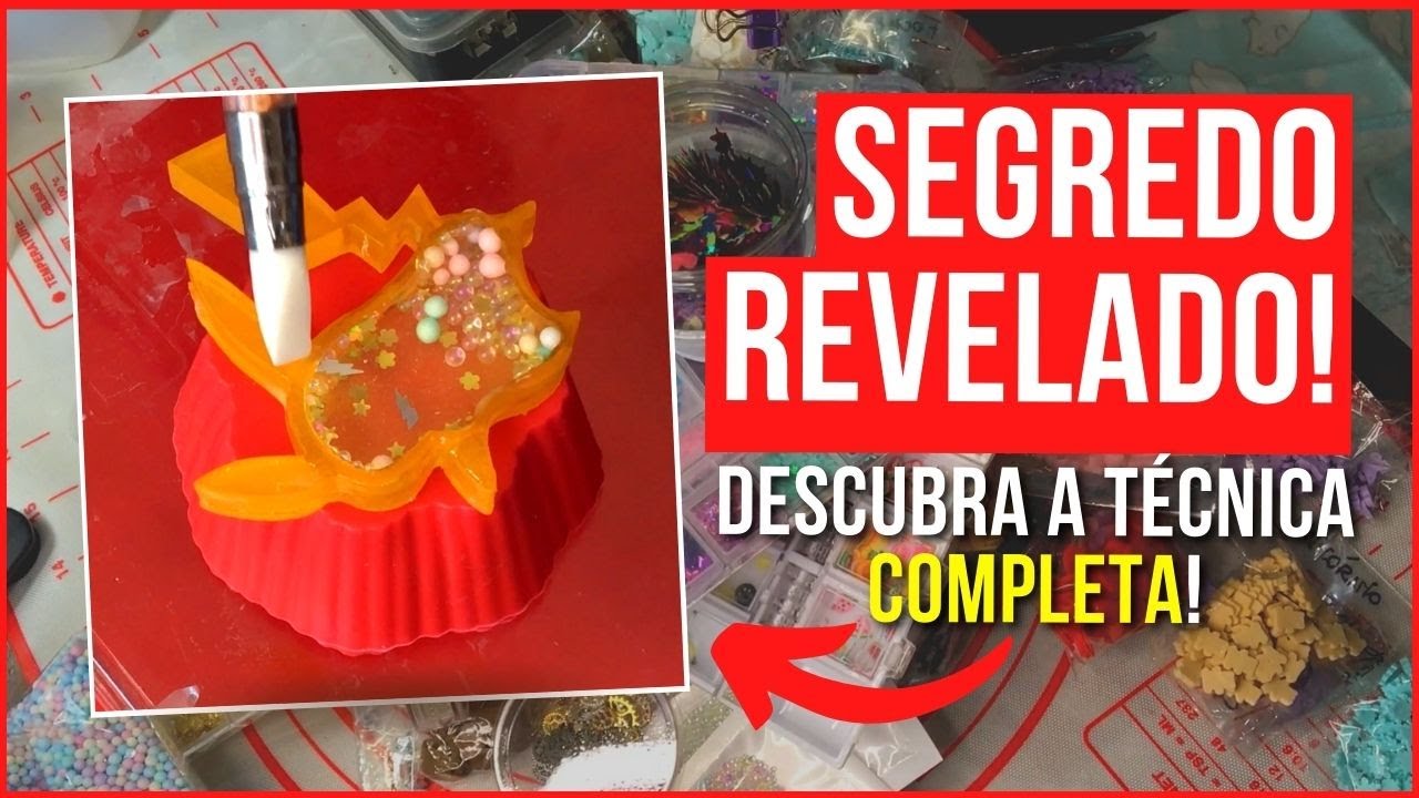 COMO FAZER CHAVEIROS SHAKERS DE RESINA - PASSO A PASSO COMPLETO