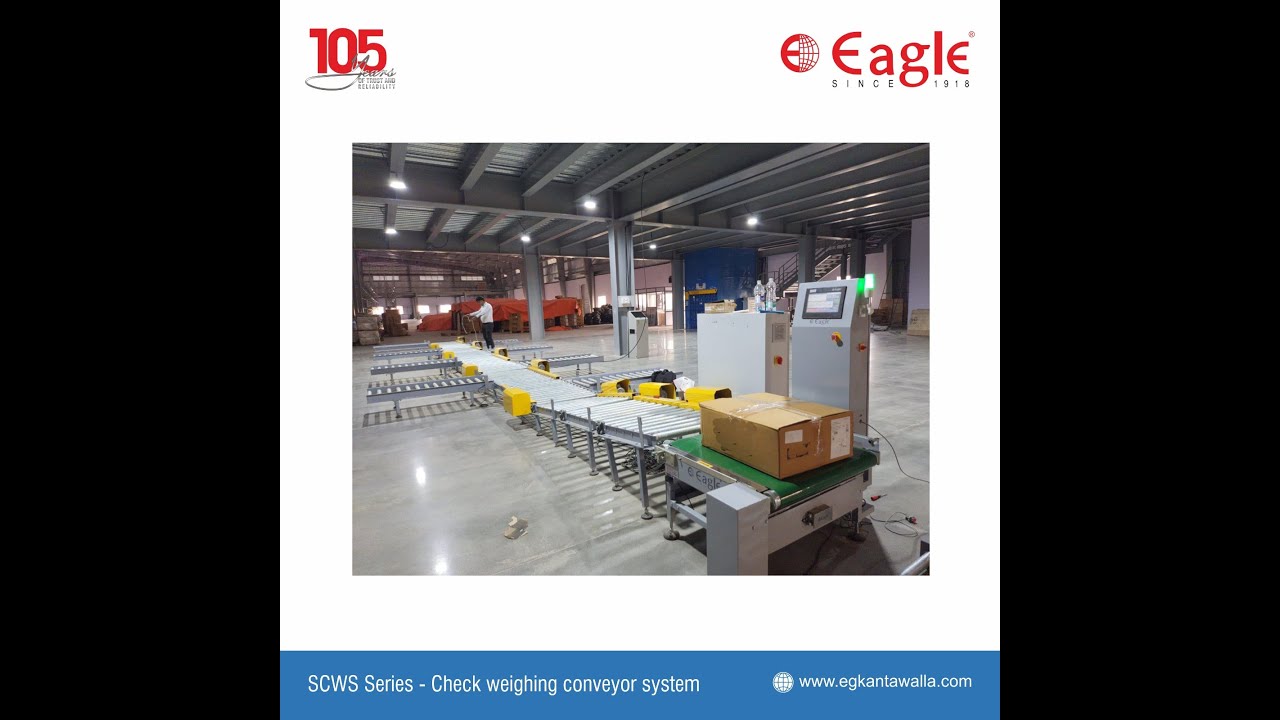 Conveyor Weighing System For Boxes - Application Video
