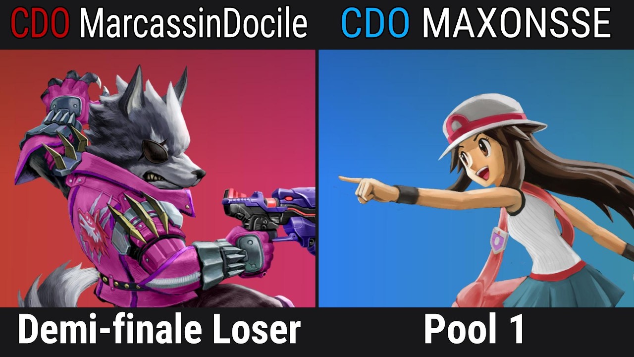 MAXONSSE (DDD/PT) Vs MarcassinDocile (Captain Falcon/Wolf) | Limoges Laser League Bi Weekly #79