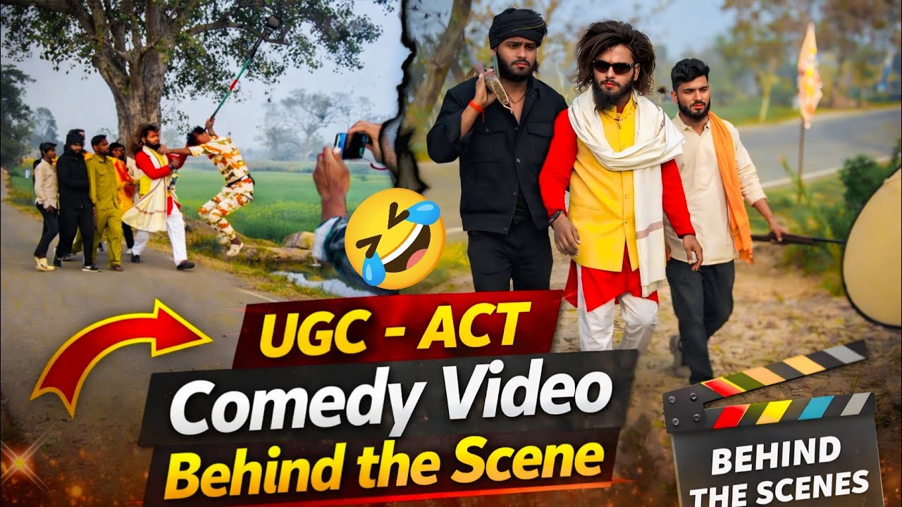 Power Of UGC–ACT Comedy 😂 | Behind The Scenes 