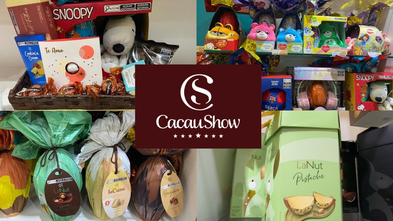PÁSCOA NA LOJA CACAU SHOW | NOVIDADES DE OVOS DE PÁSCOA #cacaushow #pascoa2024