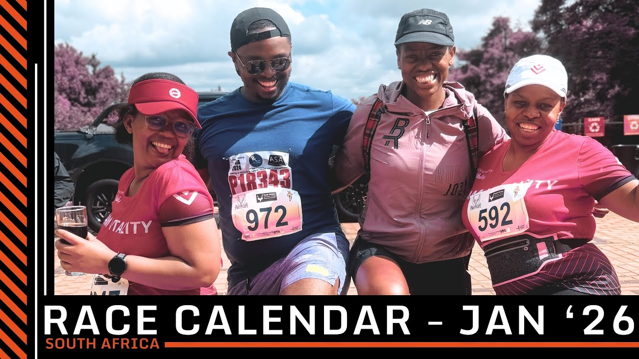 January 2026 Road Races in South Africa 🇿🇦 | Full Road Running Calendar