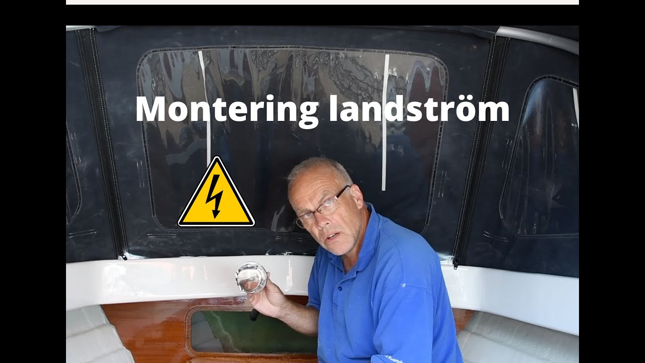 51. Montering landström och galvanisk isolator