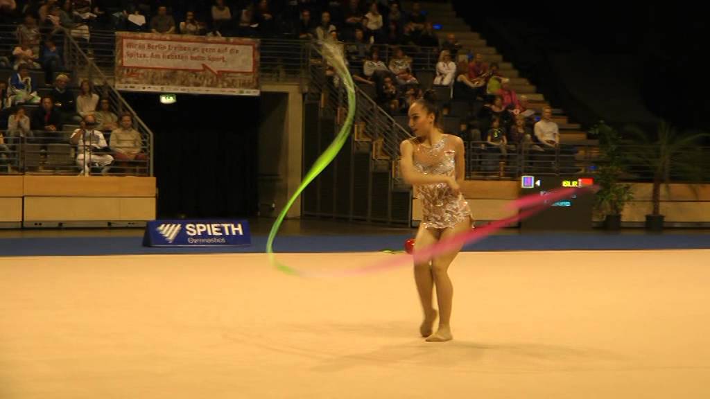 Berlin Masters 2015: Mehrkampf Band - Salome Pazhava (GEO)