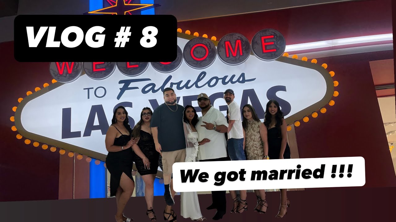 Vegas/Wedding vlog! | WE GOT MARRIED, and vegas won again 2-0