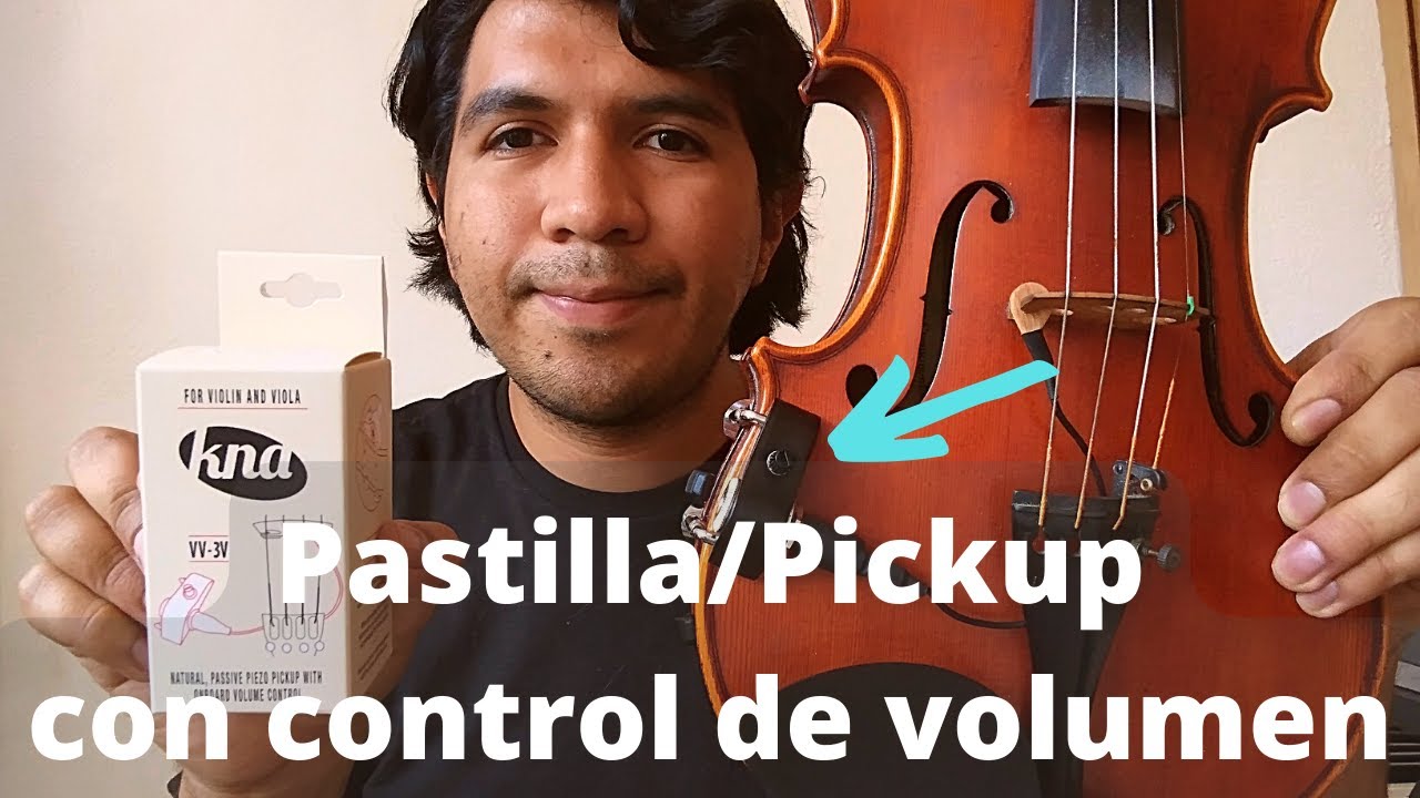 Tutorial para amplificar violín | Pastilla KNA vv-3v pickup | Instalación, sonido y volumen (review)