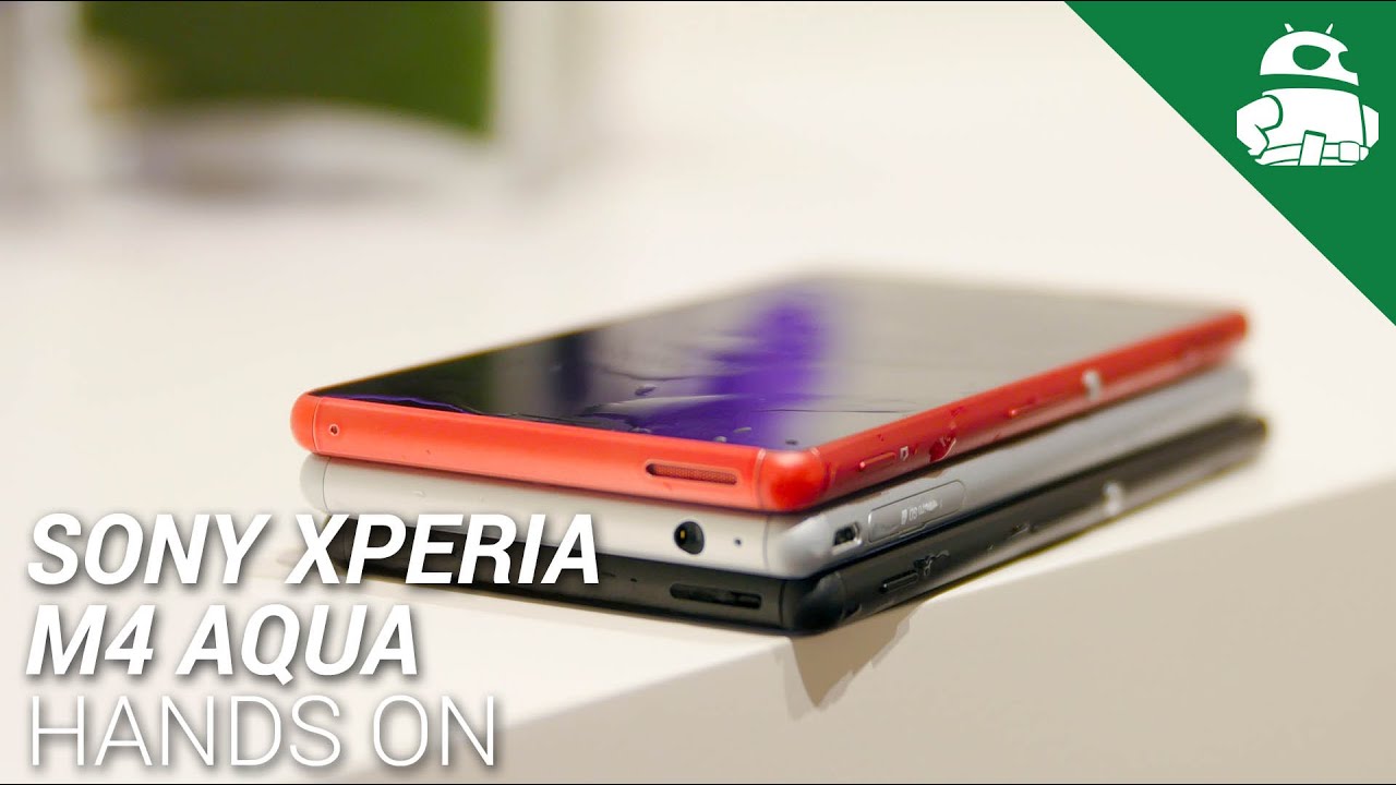 Sony Xperia M4 Aqua Hands On