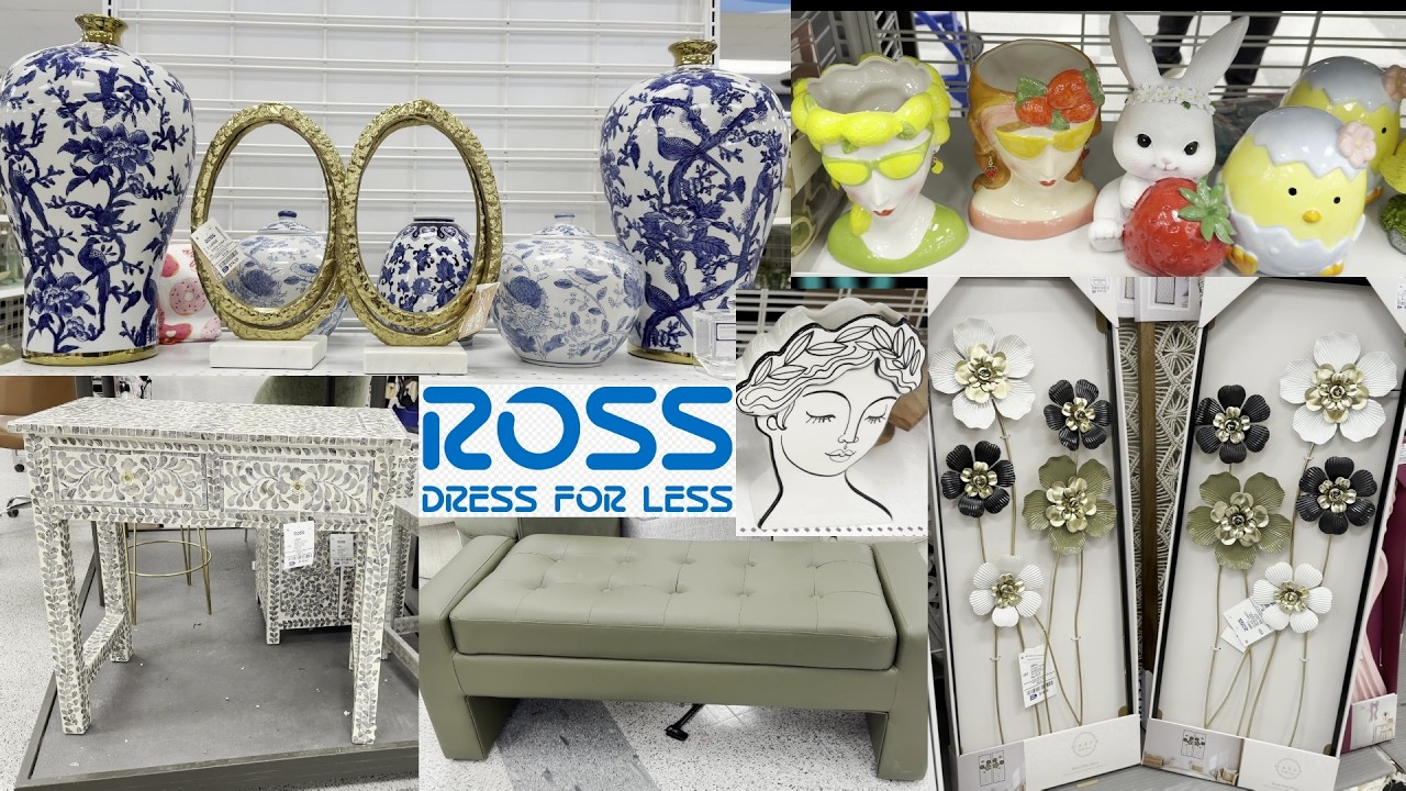 NEW FINDS AT ROSS |Home Decor*Shop With Me | |Store Walkthrough |shopping 2026|Ross shopping