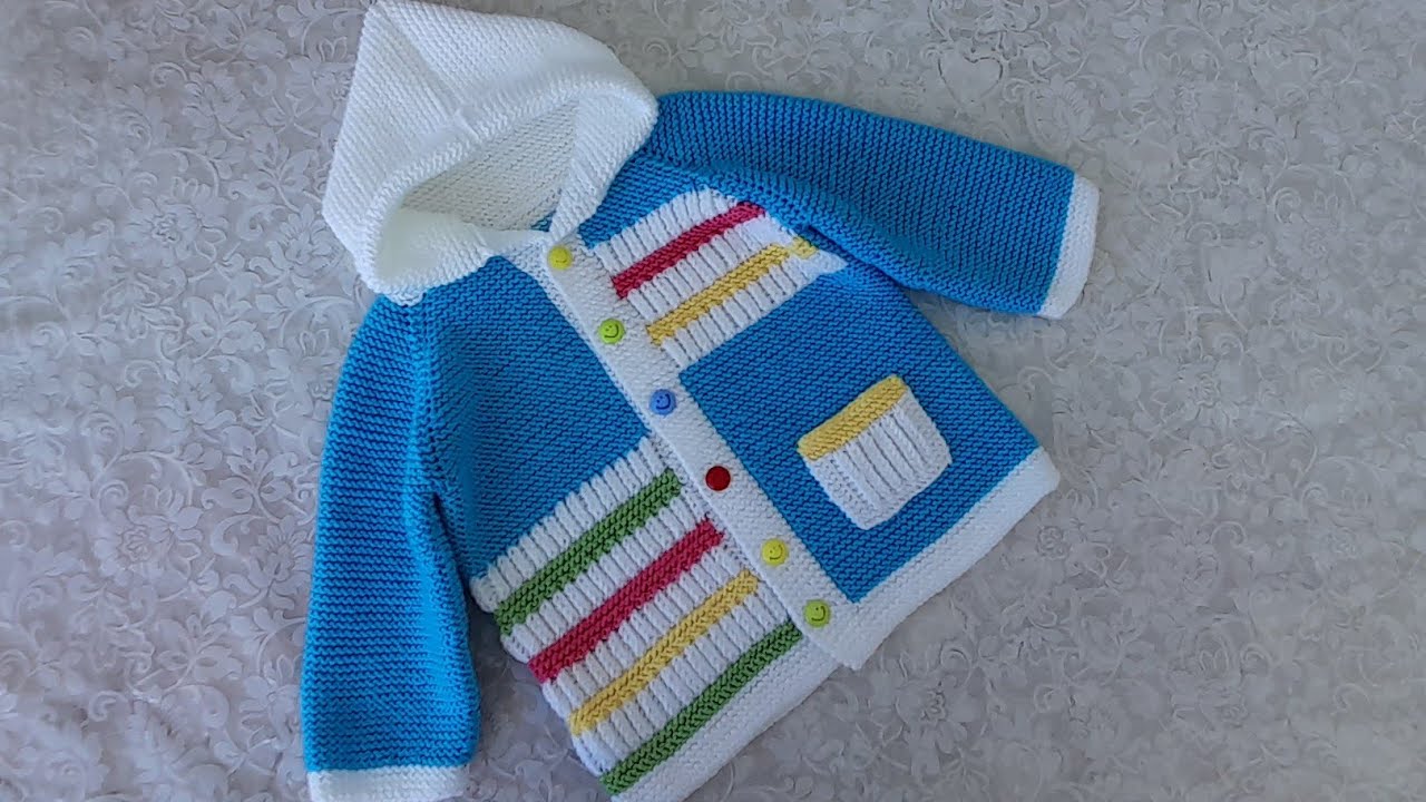 #bebekhırkası #selanikmodeli ❣Selanik Örgü Modelli Hirka Yapimi 2 yaş♦️#knitting #handmade