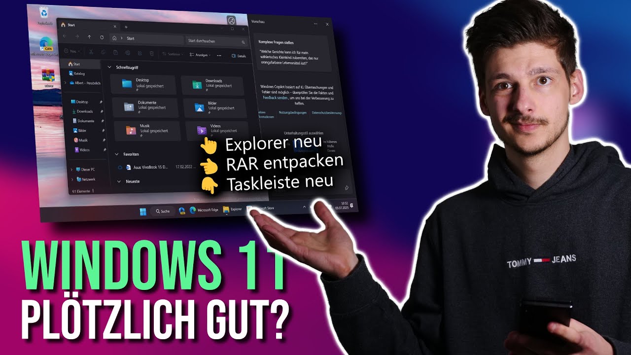 Windows 11 23H2: 20 Jahre haben wir auf diese Funktionen gewartet.