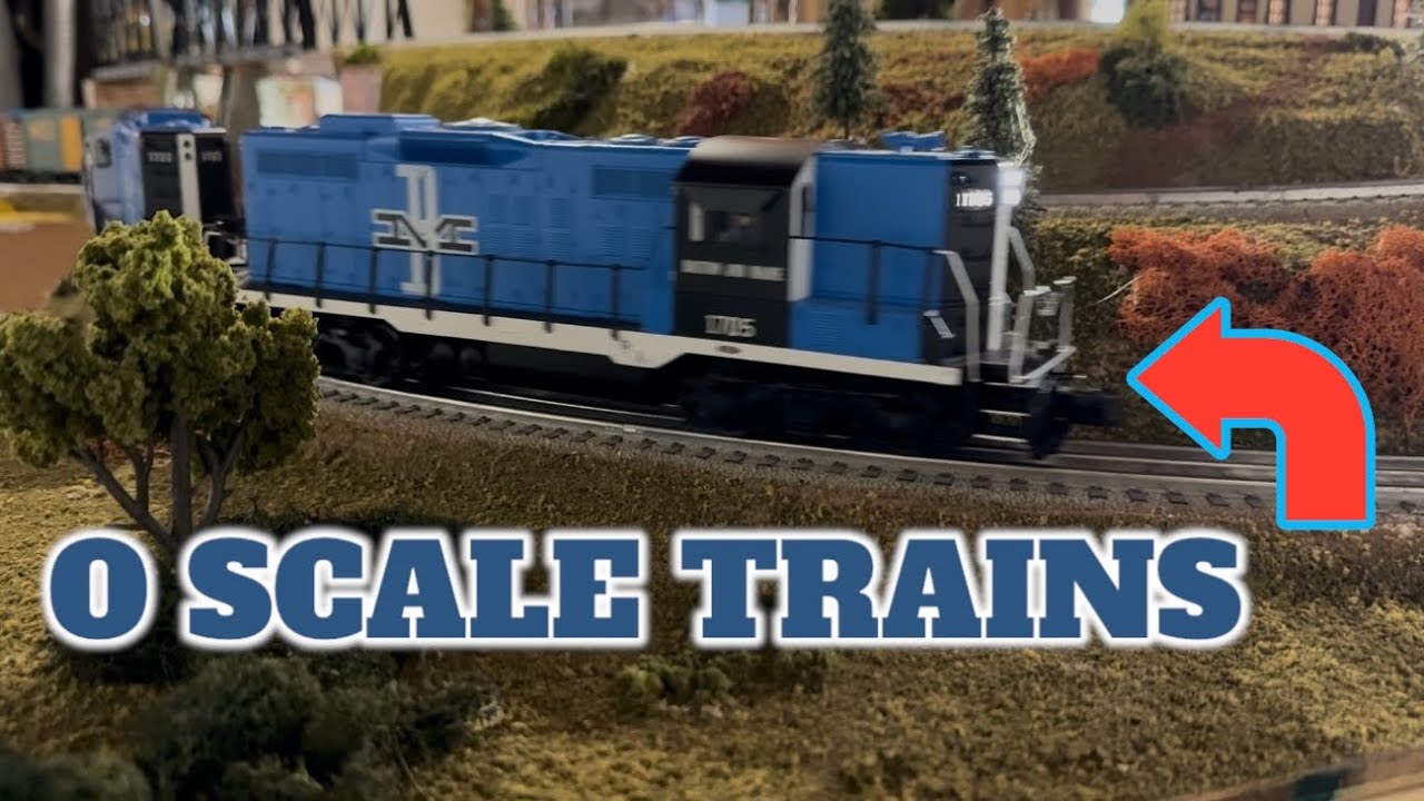 O Scale Trains!