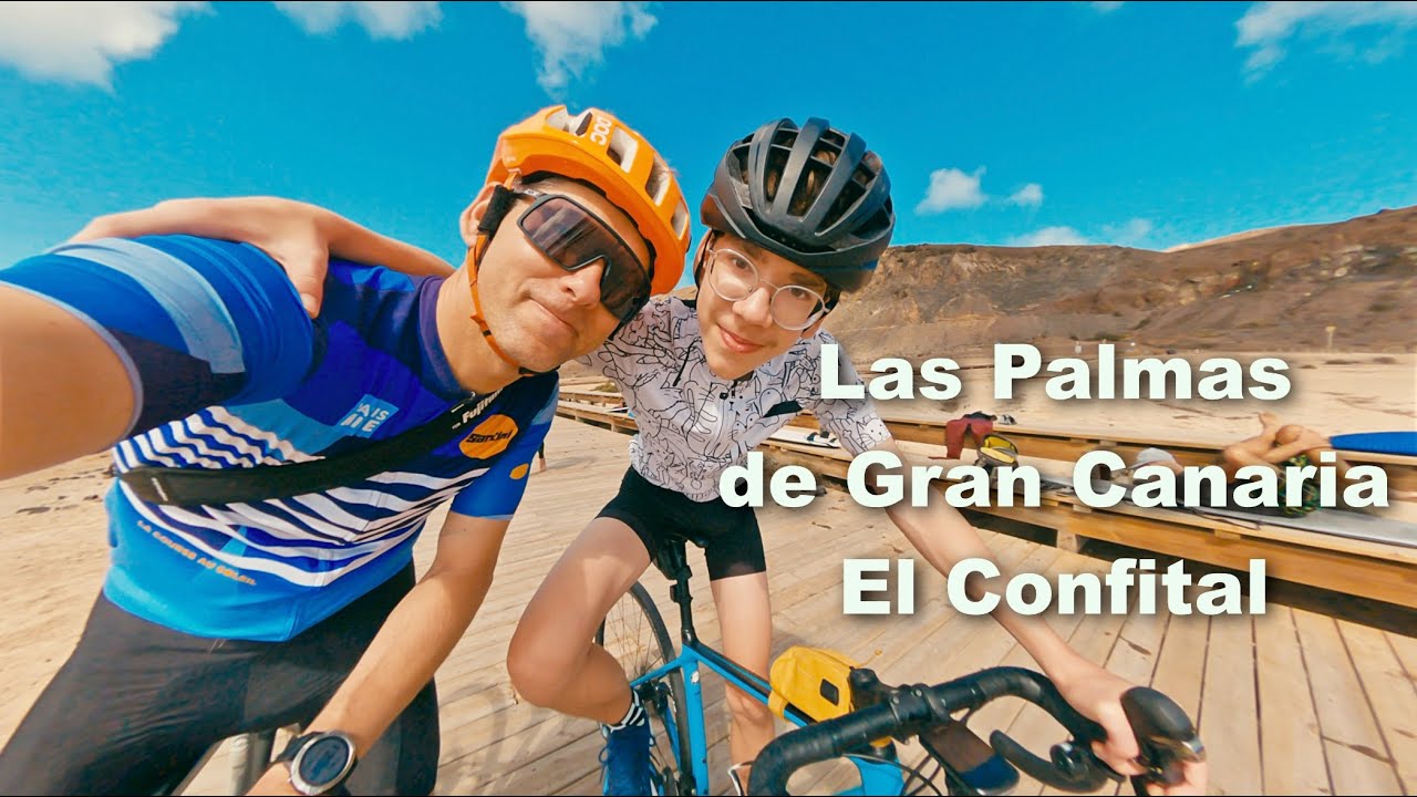 Gran Canaria: Przejażdżka rowerem na plażę El Confital w Las Palmas.