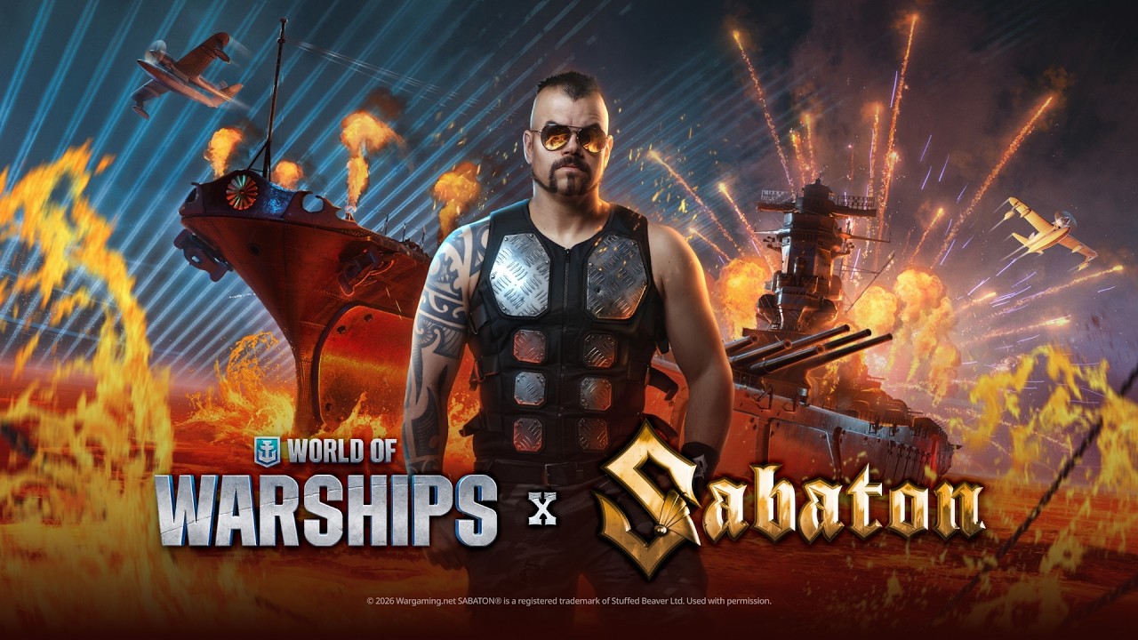 Sabaton Takes the Stage – and World of Warships!