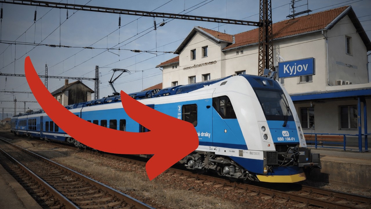 Pendolino zpátky v Opavě