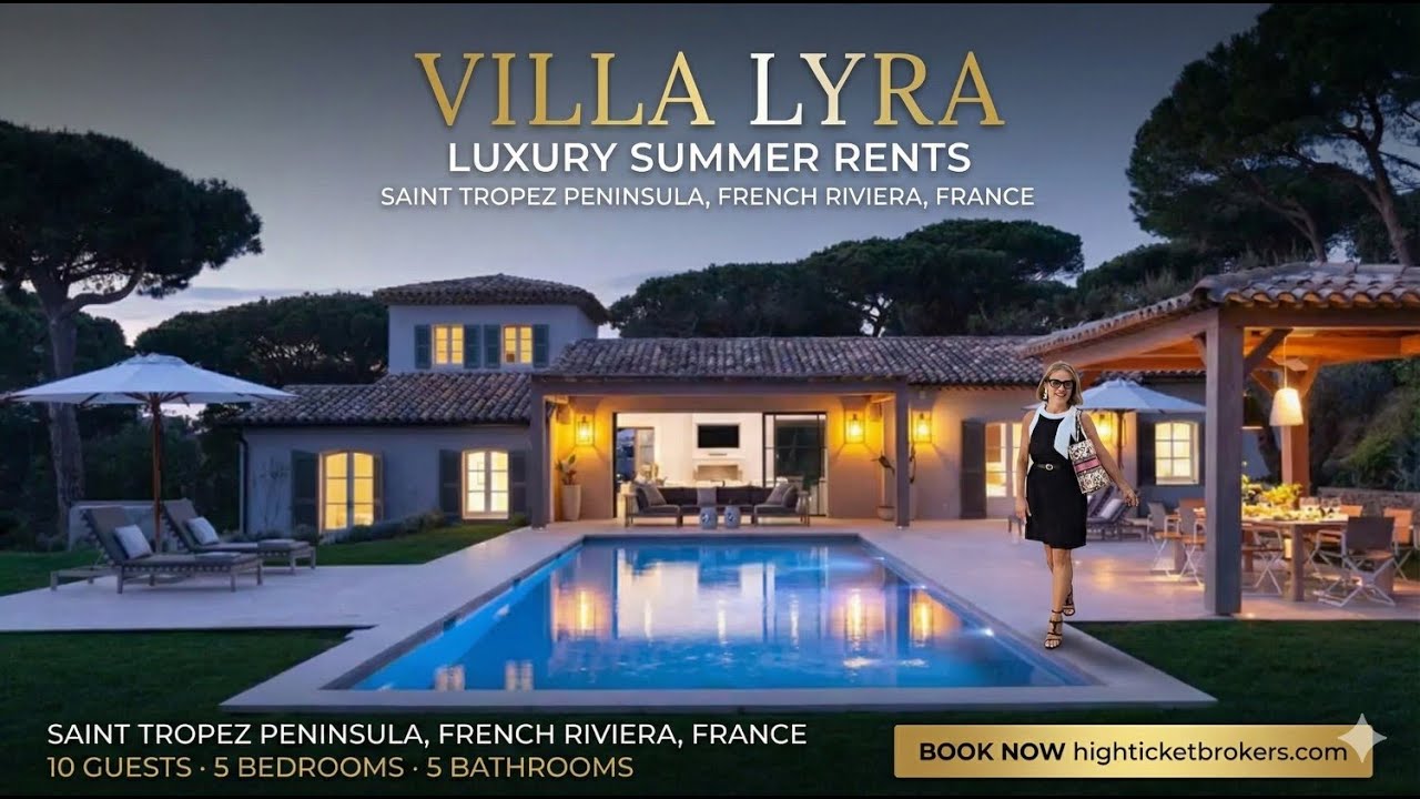 Villa Lyra | Elegant Private Retreat in Parcs de Saint-Tropez – French Riviera