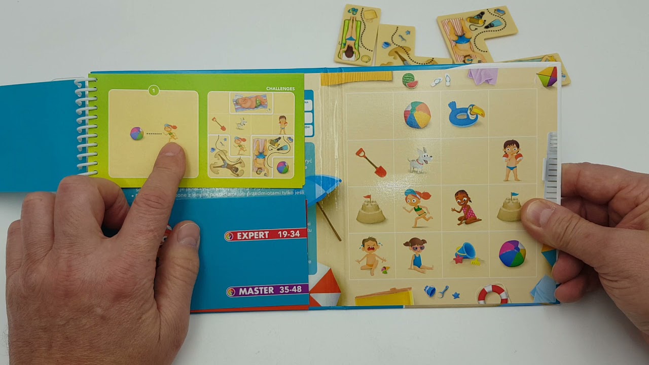 Na plaży - smart game dla 1 gracza