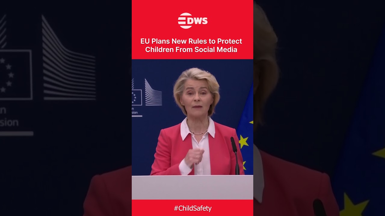 CHILD SAFETY: EU Plans New Limits on Children's Social Media Access | DWS News | AI1C