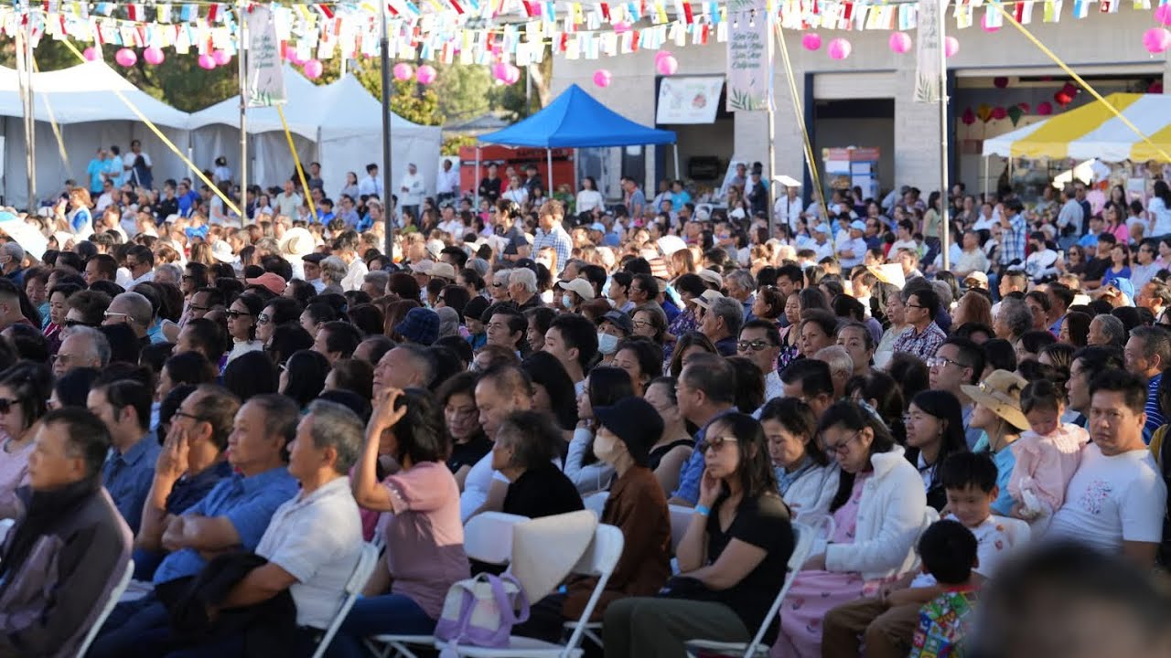 Đại hội thánh mẫu San Jose Ca sĩ Châu Ngọc Hà, Ngọc Ngữ, Thiên Kim và Đình Bảo 