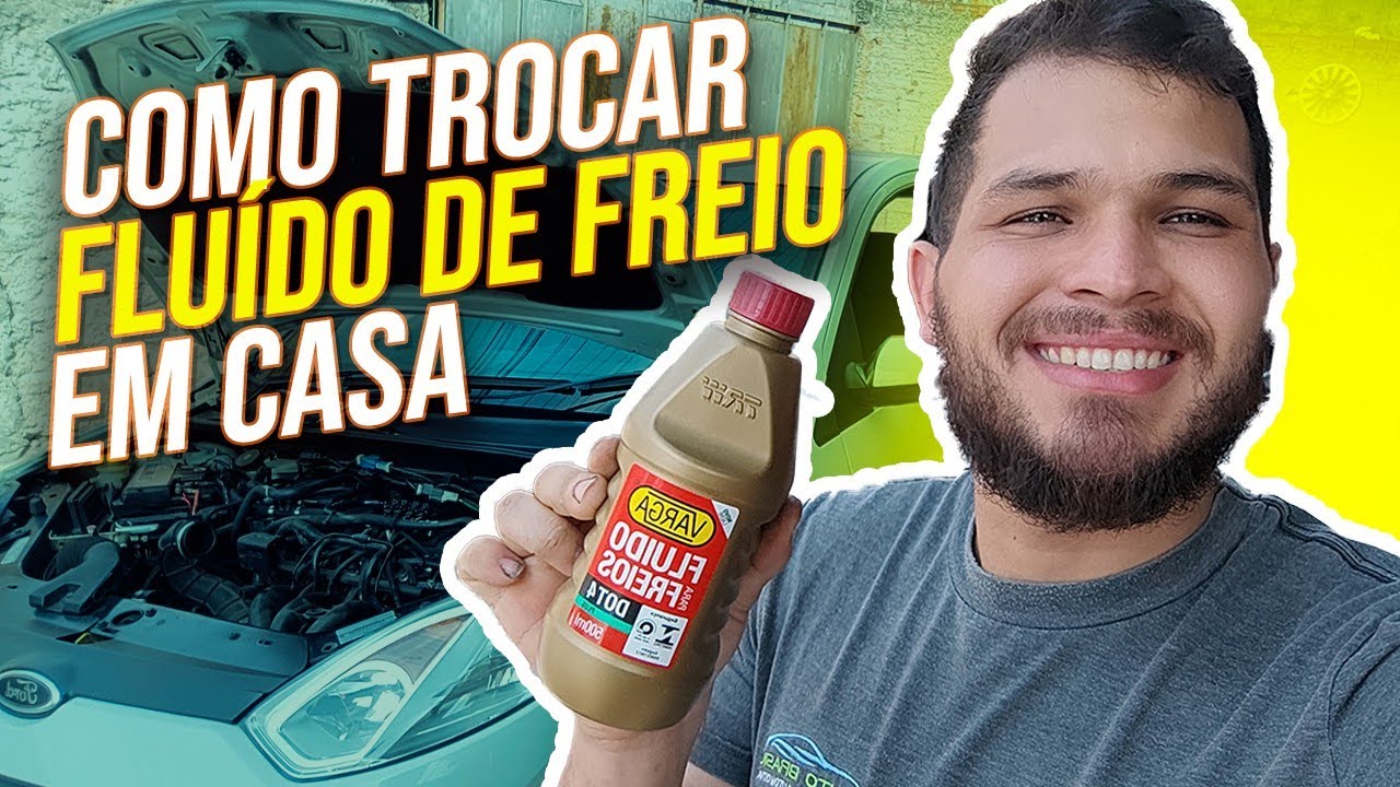 Como TROCAR o FLUÍDO de FREIO do seu CARRO - Simples e Fácil