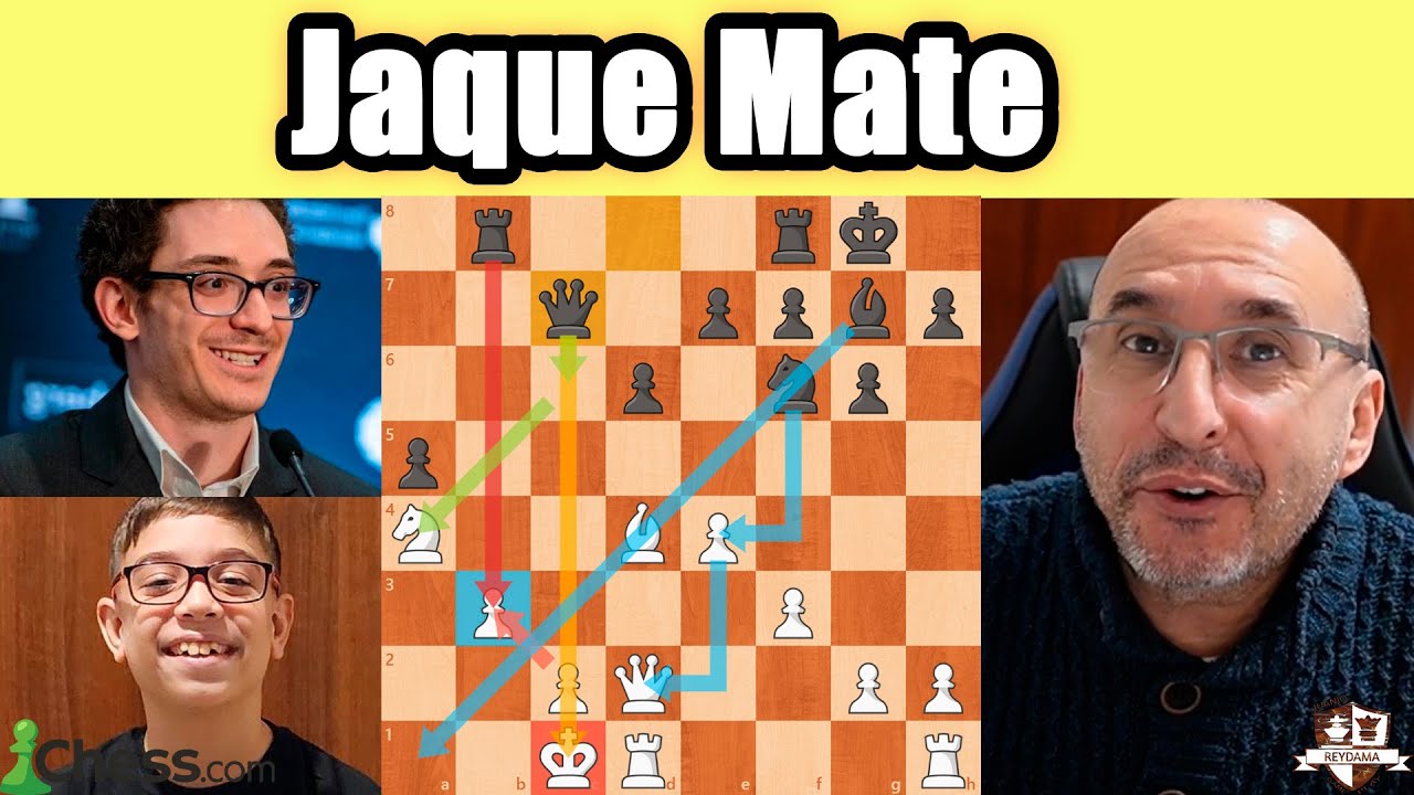 Caruana traza una RED de JAQUE MATE al Prodigio Argentino! Fabiano vs Oro