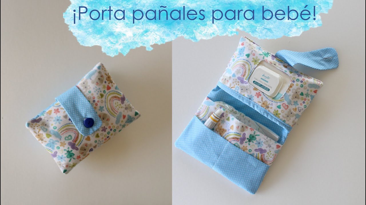 Cómo hacer un porta pañales para bebé | ACERICO TELAS