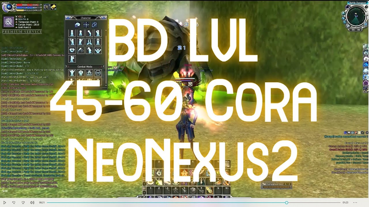 Battle Dungeon Lvl 45-60 Cora - RF Online PlayPark NeoNexus2